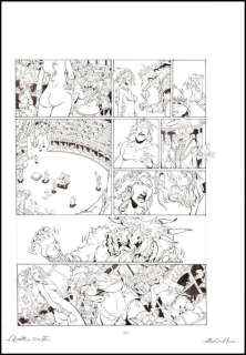 Saviori. Planche originale + Crayonnée Questor | BDEnchères