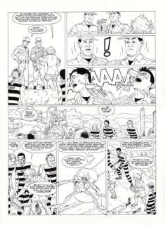 Léo. Planche originale Aldébaran | BDEnchères