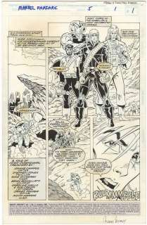 Mike Witherby - Marvel Fanfare #5 p1 (Signed)