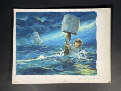 Sidobre, Jean (1924-1988) Le... | SIDOBRE, Jean (1924-1988) Le petit loup de mer. Grande... | Oger-Blanchet