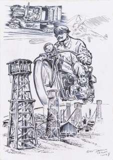 Dariusz Rygiel (1974) | Dariusz Rygiel (1974) | "Wiek nafty", plansza, 2018 | Desa Unicum