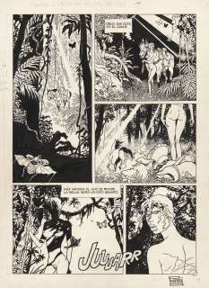 Carlos TRILLO (1943-... - Lot 272 - Fulù - La mer, la liberté Encre de Chine sur papier...