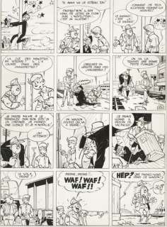 Maurice TILLIEUX (1921-1978) - Gil Jourdan - Popaine et… | Huberty Breyne