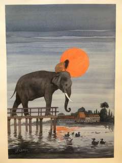 Affiche Festival - Aquarelle originale - Page volante - EO | Catawiki