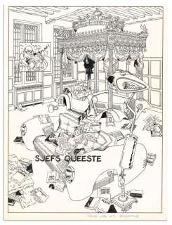 VAN DEN BOOGAARD - Lot 80 - THEO VAN DEN BOOGAARD LÉON-LA-TERREUR S‘EN BALANCE...