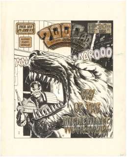 Steve Dillon - 2000 AD #322 Cover