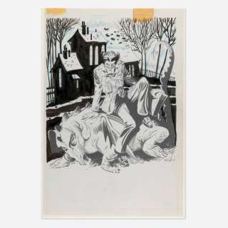 Joe Orlando, D.C. Comics Original Art (Unpublished cover) | Landry Pop Auctions