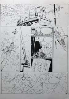 Brahy, Luc  - Planche originale Ã  l’encre de Chine (p.50) - Mission Osirak | Catawiki