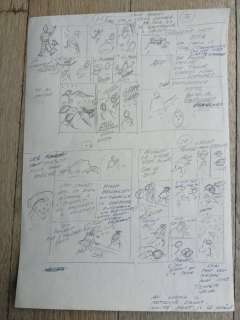 Moor, Bob De  - Page de crayonné préparatoire original - Cori le Moussaillon | Catawiki