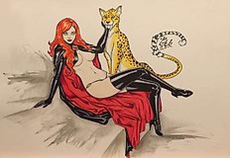  - illustrazione originale - Goblin Queen 