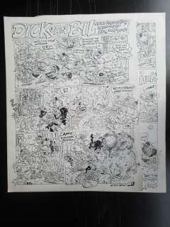 Schreurs, Eric - 2 Originele pagina’s (complete aflevering) - Dick van Bil - Voorjaar (1991) | Catawiki