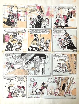 Martial, René Goscinny (Scénariste), Jean-Michel Charlier (Concept) | LA FLEUR MERVEILLEUSE | 2DGalleries