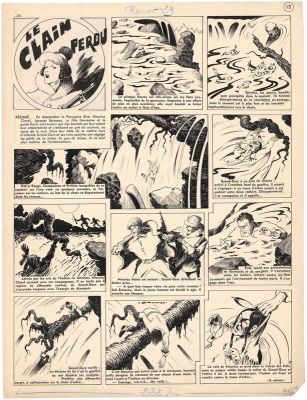 Edmond-François Calvo | Le Claim Perdu - Planche 15 | 2DGalleries