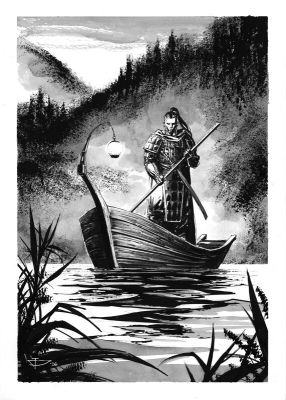 Dragan Paunovic | Japon Médiéval - Illustration 07 | 2DGalleries