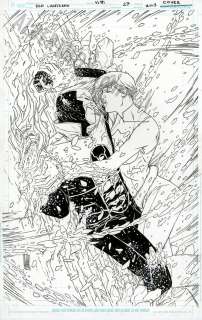 Alessandro Vitti - Red Lanterns Issue 27 Page Cover