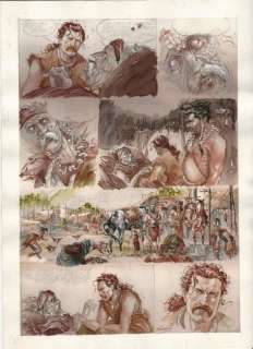 Sergio Tisselli - tavola originale "Occhi di Lupo" - EO - (2004) | Catawiki