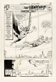 HAWKMAN #18 COMIC BOOK PAGE ORIGINAL ART BY MURPHY ANDERSON. | Hake’s