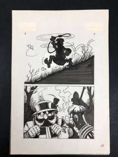 La compagnia della Forca n. 4 - Magnus, Romanini - tavola originale - Page volante - (1977) | Catawiki