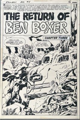 Jack Kirby (Crayonné), Mike Royer (Encrage) - Jack Kirby - Kamandi #8 page 6