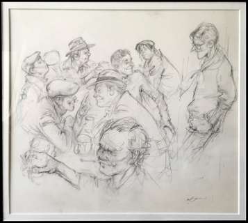 Follet, René - Dessin original - Les Potes | Catawiki