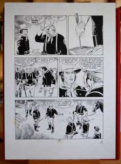 Tex #475 - F. Civitelli - original page "Il Presagio" - Page volante - EO - (1997) | Catawiki