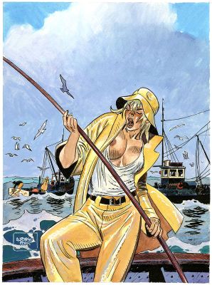 Alfonso Font | Pin-up Ilustraciones (AF578-21×29) | Alfonso Font