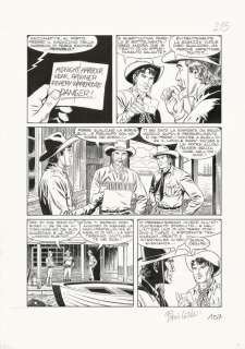 Tex #674 - Fabio Civitelli - original page "Il Segno di Yama" - EO - (2016) | Catawiki