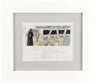 STAR WARS: THE EMPIRE STRIKES BACK STORYBOARD ORIGINAL ART FRAMED DISPLAY. | Hake’s
