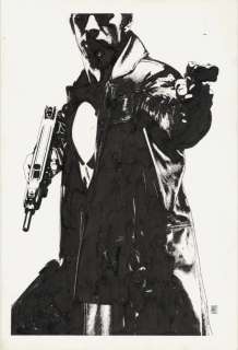 Tim Bradstreet | Punisher Movie Teaser 3 Poster Original | Splash Page