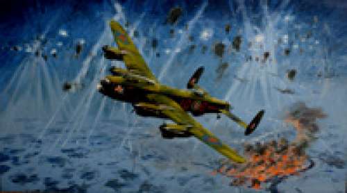 Graham Coton | Avro Lancaster ’We Dood It Too’ 2 (SIGNED) | Illustration Art Gallery