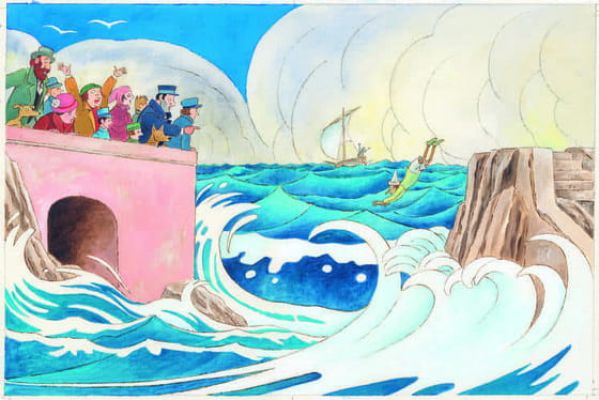 Pinocchio si tuffa | Nuages