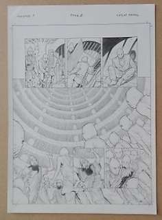  - Duarte, Carlos Rafael  - Planche originale (p.2)  - Maxence T.1 - La sédition Nika - (2014) 