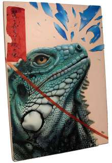 Keita Amemiya Handwritten color illustrations "iguana" | Mandarake (Big Web)