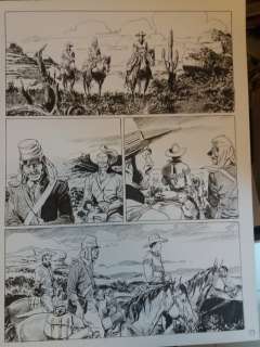 Tex n. 5 - Bruno Brindisi - tavola originale  - Page volante - (2019) | Catawiki