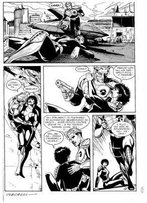 Gino Vercelli - Martin Mystère & Nathan Never – Prigioniero del Futuro pag.33