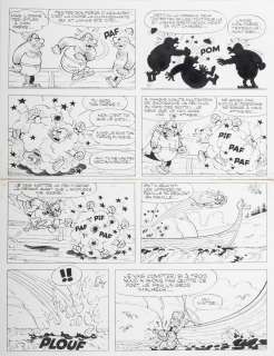 Remacle Marcel (1926-1999) Planche... | REMACLE Marcel (1926-1999) Planche originale encre... | Stanley’s Auction