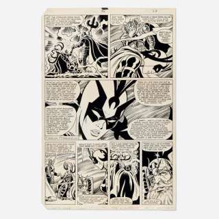 Keith Pollard, Thor #314 Story Page 28 Original Art (Marvel Comics, 1982) | Landry Pop Auctions