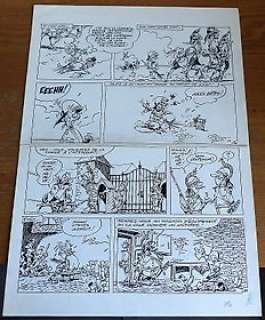 Sandron, Jacques - Planche originale encre de Chine - Godaille et Godasse | Catawiki