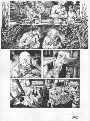 Paolo Martinello | DYLAN DOG n.478 – HARLECH ASYLUM, pag.12 | Avalon Comic Art