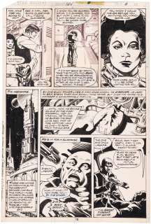 STAR WARS ANNUAL #1 COMIC BOOK PAGE ORIGINAL ART BY MIKE VOSBURG. | Hake’s