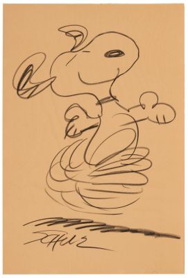 Charles Schulz (1922-2000), Snoopy dancing | misc / divers