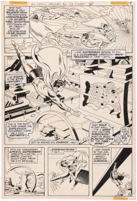 DC COMICS PRESENTS #2 COMIC BOOK PAGE ORIGINAL ART BY JOSÉ LUIS GARCÍA-LOPÉZ (SUPERMAN). | Hake’s