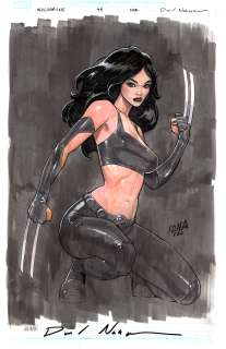 David Nakayama - Wolverine #49 X-23 Cover