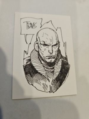 Original Travis Charest Destro Sketch Card – G.I. Joe | eBay US (Buy It Now)