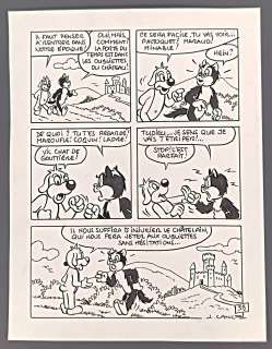 Cance Louis Pif... | CANCE Louis Pif et Hercule Gag en une planche "Paltoquet" Planche... | Vermot et Associés