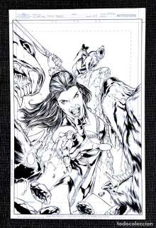 Zenoscope Grimm Fairy Tales #27 with Van Helsing Variant Cover original art by Igor Vitorino