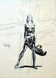 ALICE, ALEX LE TROISIÈME TESTAMENT. Encre de Chine pour cette illustration | Coutau Bégarie