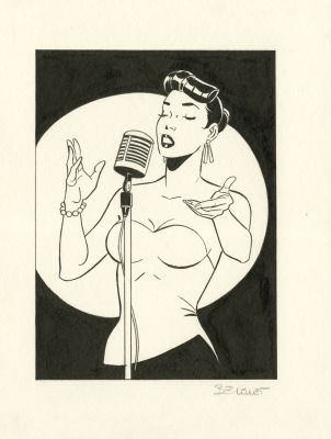 Berthet Philippe... | BERTHET Philippe (né en 1956) Perico 1/2 Encre de Chine... | Tessier Sarrou