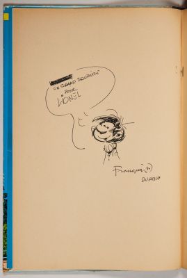 Franquin - Dédicace... | Franquin - Dédicace : Spirou La mauvaise tête. Edition... | Tessier Sarrou