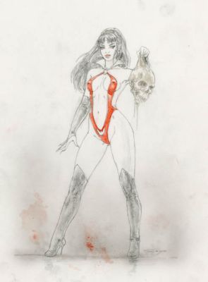 Luis Royo | VAMPIRELLA - PREVIO A | Laberinto Gris